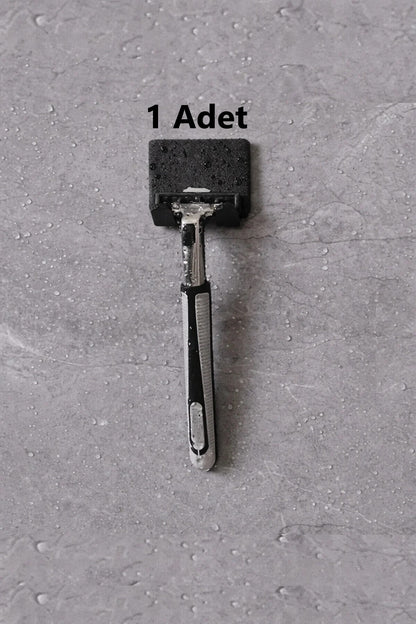 Permatik Tutucu - Yapışkanlı Jilet Tutucu - Anahtarlık Tutucu - Çok Amaçlı Banyo Askısı 1 Adet